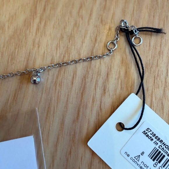 Coach Mini Charm Bracelet Silver Tone w/ 4 Charms NWT Adjustable up to 8” - Picture 17 of 17